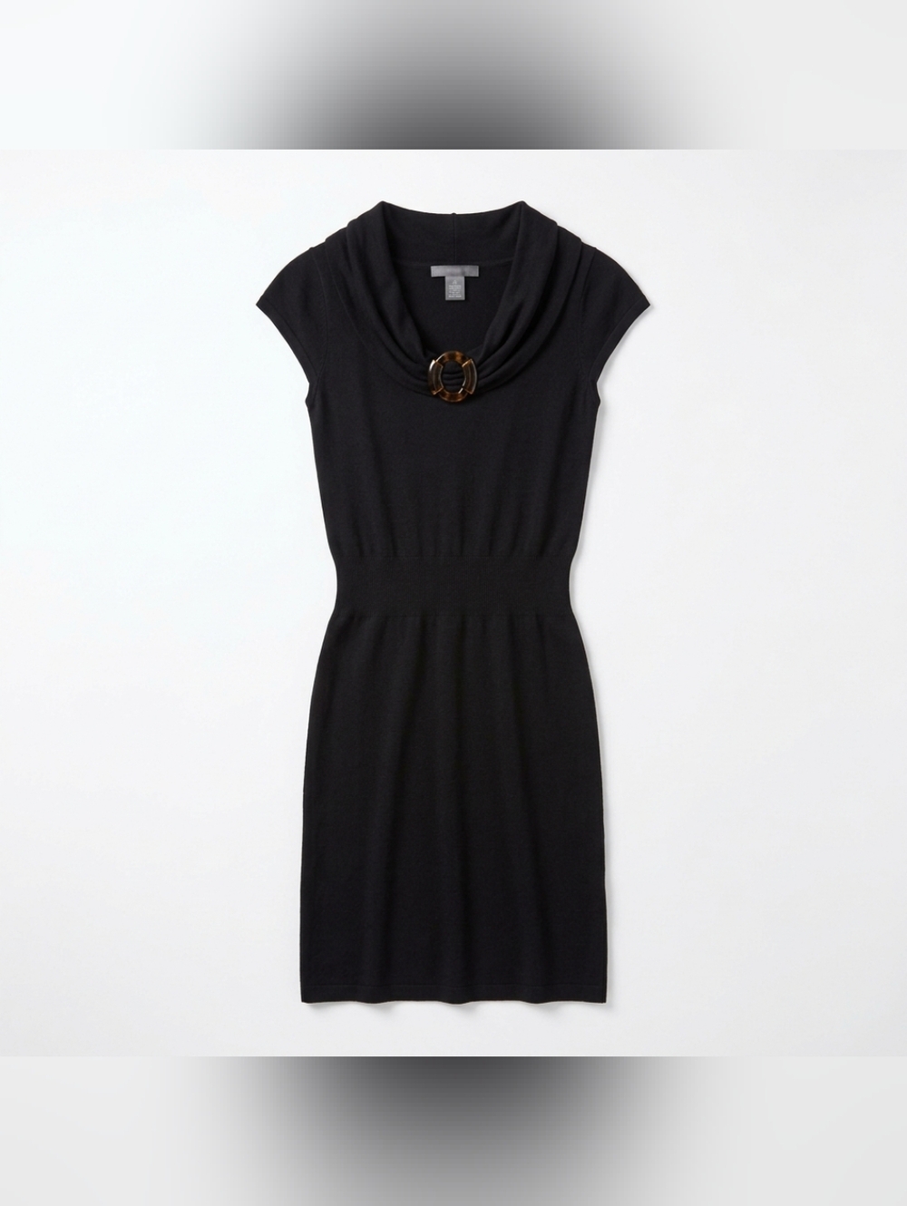 Gucci Black Cowl Neck Dress Women's Size XS Sheer